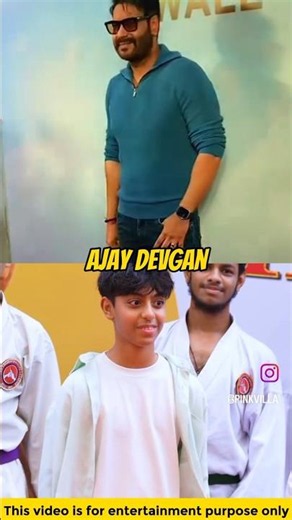 Ajay Devgn showed Yug's friends their place! #ajaydevgan