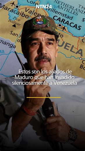 NTN24 on Instagram: "La premio Nobel de Paz, María Corina Machado, al ser preguntada en Oslo la semana pasada sobre una eventual intervención militar de Estados Unidos en territorio venezolano, afirmó vehementemente que su país ya está invadido hace años por agentes cubanos, rusos, iraníes y grupos terroristas. ⬇ Clic en el link de la bío para conocer más sobre esta noticia @ntn24"