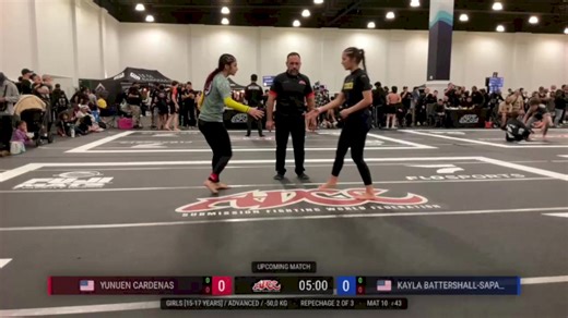 Yunuen Cardenas vs Kayla Battershall-Sapalasan 2026 ADCC San Diego Open