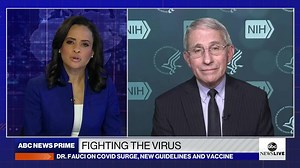 "I'd wait my turn," Dr. Anthony Fauci says, when asked about when he will get a COVID-19 vaccine. https://abcn.ws/36nSNDn "What I was pleasantly surprised at was the extraordinarily high degree of efficacy of the vaccines, both the Moderna and the Pfizer," he adds. | ABC News Live