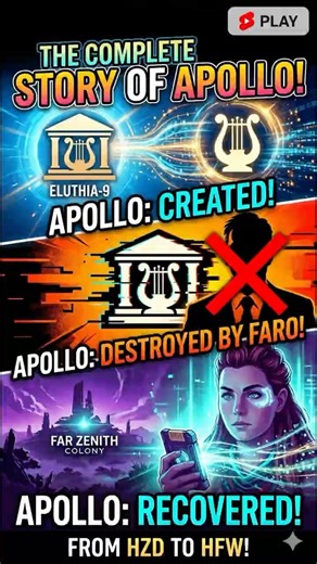 The Library That Could Have Saved Humanity — APOLLO Lore Explained | #horizonzerodawn