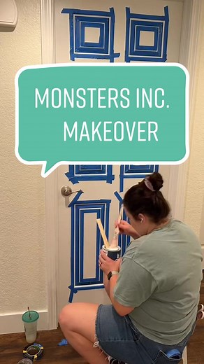 Monsters Inc. Makeover: Boo's Door Transformation