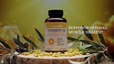 NatureWise Vitamin D3 4000iu (100 mcg) 1-Year Supply for Immune Support, Healthy Muscle Function, and Bone Health - Non-GMO, Gluten-Free in Organic Extra Virgin Olive Oil, (Mini Softgel), 360 Count