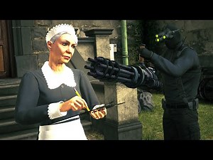 Hitman 3 Dartmoor Splinter Cell Minigun Kill Everyone