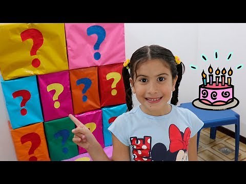 ABRINDO CAIXAS MISTERIOSAS DE PRESENTE DE ANIVERSÁRIO | MARIA CLARA E JP
