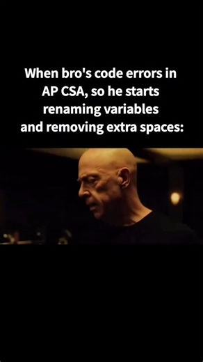 Mr. AP on Instagram: "Just to be missing a semicolon; #highschool #ap #csa #computerscience #memes #apclasses #funny #apexams #advancedplacement #school #collegeboard"