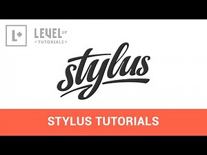 #1 Series Introduction - Stylus Tutorials