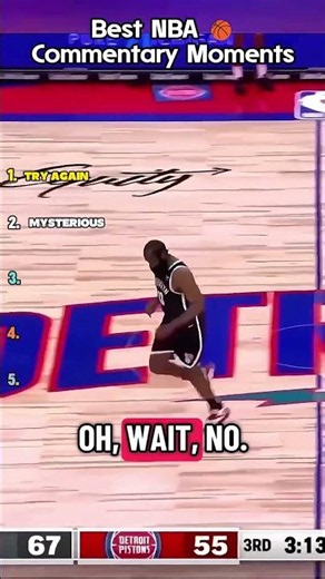 Funny NBA Commentary Compilation