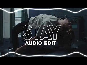 stay - the kid laroi ft. justin bieber [edit audio]