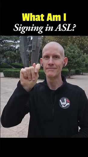 ❤️ What am I signing in ASL?