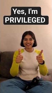 I AM PRIVILEGED