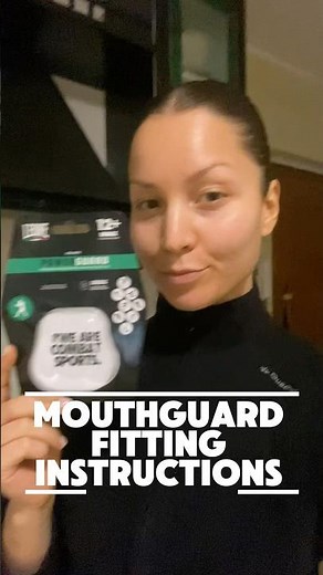 How to fit your mouthguard #leone #boxing #kickbkxing #mma