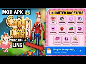 Candy crush saga mod apk download (Unlimited boosters+unlocked all levels)(Latest version) in 2021