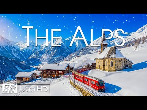 Winter in The Alps ❄️ Winter Wonderland - Snowy Peaks, Alpine Villages & Timeless Mountain Serenity
