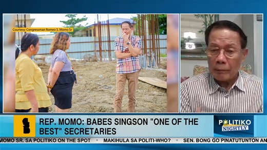 2.9K views · 40 reactions | Matapos ang sunod-sunod na lindol na tumama sa Cebu at Davao Oriental, naniniwala si Surigao del Sur Rep. Romeo Momo Sr. na dapat nang amyendahan ang National Building Code upang masiguro na matatag laban sa sakuna ang mga itinatayong gusali sa bansa. | Politiko | Facebook