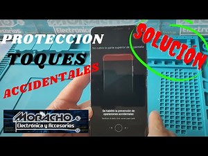 Se habilitó La Prevención De Toques Accidentales. Modo Bolsillo