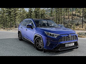 Toyota RAV4 2.5L Realistic Offroad Driving - Beamng.drive PC Gameplay 4K 60fps | Logitech G923