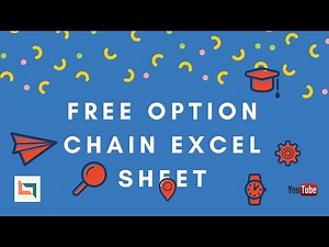 Download Free Option Chain Analysis Excel Sheet