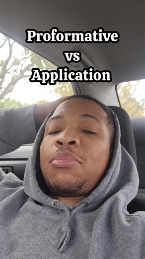 Proformative vs Application #boxing