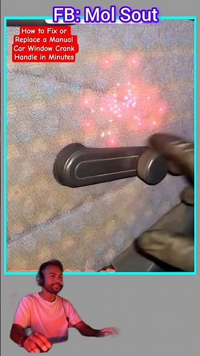 How to Fix or Replace a Manual Car Window Crank Handle in Minutes