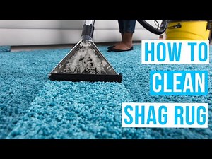 How to CLEAN A SHAG RUG