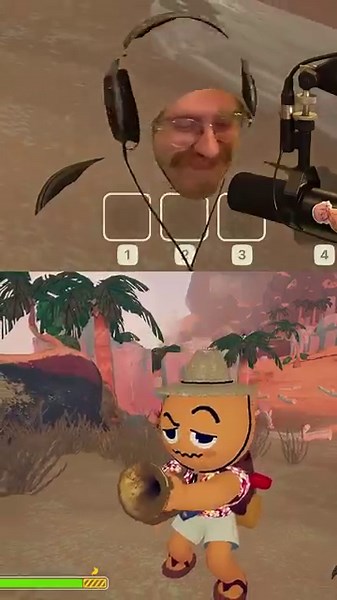 How to play the bugle in PEAK