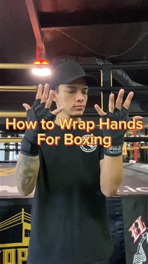 How to Wrap Your Hands #boxing #howto #combatsports #boxingcoach #boxinglife
