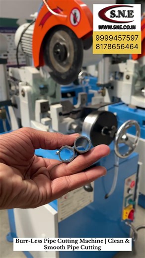 Burr-Less Pipe Cutting Machine | Clean & Smooth Pipe Cutting