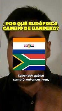 ¿Por qué cambió la bandera de Sudáfrica? #Sudáfrica #historia #africa