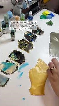Faux gemstone #polymerclaytutorial #polymerclaycreations #polymerclay #polymerclaycreations
