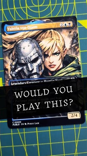 Valeria Von Doom - This commander will alter your timeline #mtg #doom #marvel #commander