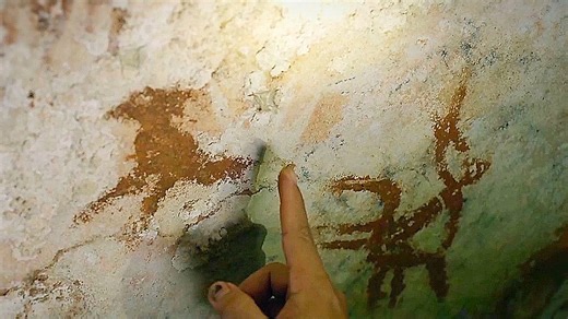 World's oldest cave art dating back to 67,800 years discovered in Indonesia