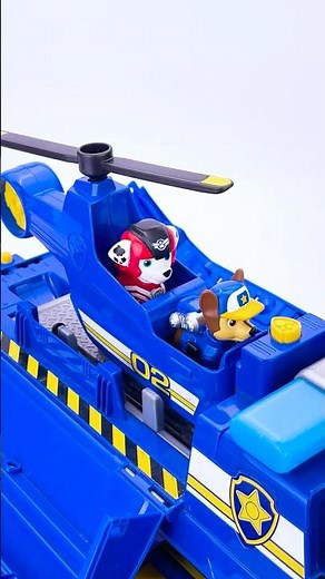 Satisfying & Unboxing Review Paw Patrol Chase's 5-in-1 Ultimate Cruiser #usa #pawpatrol
