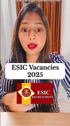 📢 Selection without Exam | ESIC Recruitment 2025 | ESIC New Vacancy 2025 | Interview Date 👇🏻