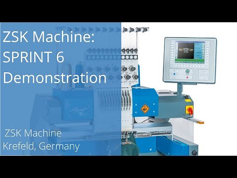 Demonstration Of ZSK SPRINT 6
