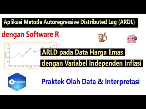 Aplikasi Aplikasi Metode Autoregressive Distributed Lag ARDL dengan Software R
