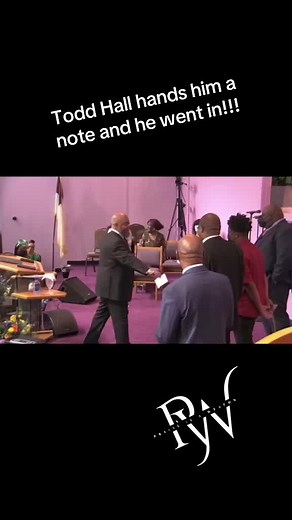 Emotional Praise Break at Church Service