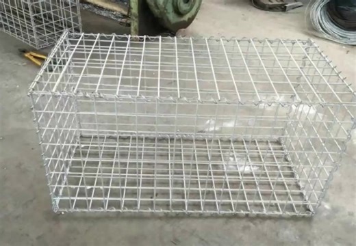 Galvanized Welded Gabion Box Mattress 2x1x1 with Hexagonal Holes and Bending Processing