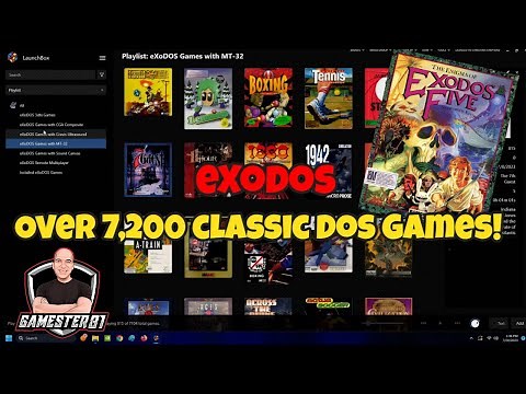 eXoDOS Classic PC Game Archive - Over 7,200 Games! - Gamester81