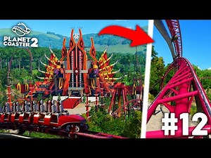 Planet Coaster 2 BIGGEST Roller Coaster COMPLETE in my Theme Park!!