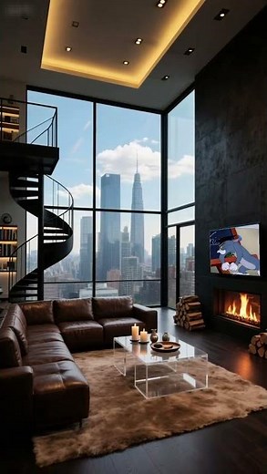 Transform your small space with a transparent acrylic coffee table! ✨