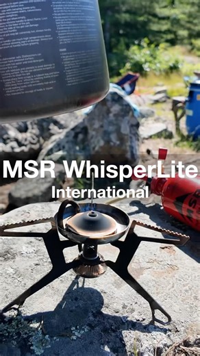 CLUTCH backpacking stove for international adventurers | MSR WhisperLite International
