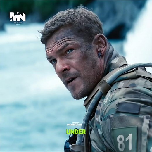 👿Intense River Scene || War Machine || Alan Ritchson #netflix #alanritchson #warmachine