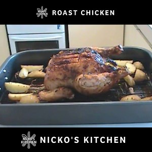 11K views · 69 reactions | Today I wanted to share a classic dinner recipe, roasted chicken! What do you like to eat with your roasted chicken? | Nicko's Kitchen | Facebook