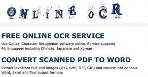 Alternativy k placeným aplikacím: Free Online OCR aneb OmniPage a další OCR aplikace zdarma