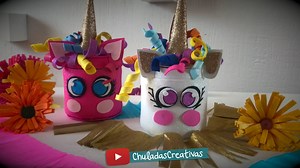 Coloridos Botes Dulceros de Unicornio🦄🌈 . 🎉Ideas para Eventos 👉🏼http://bit.ly/2kWJTaU 🍭Ideas de dulceros 👉🏼 http://bit.ly/2moZkJj 🙋🏼Sigue mi Canal: www.YouTube.com/ChuladasCreativas . #chuladascreativas #chuladaspracticas #fiesta #party #eventos #pompones #flores #decoración #facilísimo #todoparacrear #manosalaobra #handmadewithlove #handwork #sammily #creacionesfaciles #trabajandoencasa #creandoenfamilia #familia #diydecor #diyprojects #manualidadesencasa #manualidadesfaciles #diycraf