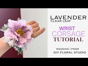 How to Make a Wrist Corsage for Prom & Wedding 🌸✨ | Easy DIY Floral Tutorial