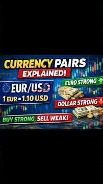 currency pairs explained !