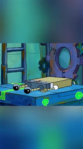 Do you know why the residents of Bikini Bottom have all been turned into robots #flim #fyp #animation #shorts #movie #TikTok #SpongeBob | Short Animation