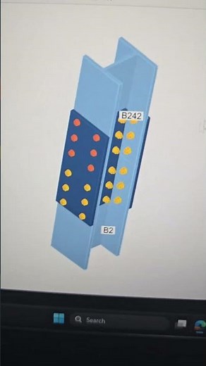 Bridging design and fabrication — IDEA StatiCa meets Revit for accurate steel detailing. #Revit #BIM
